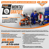 Ruris Motosapa Motosapatoare RURIS 751KS Start + roti cauciuc 5.00-10 + rarita | General Engine, Lățime de lucru 640-900 mm