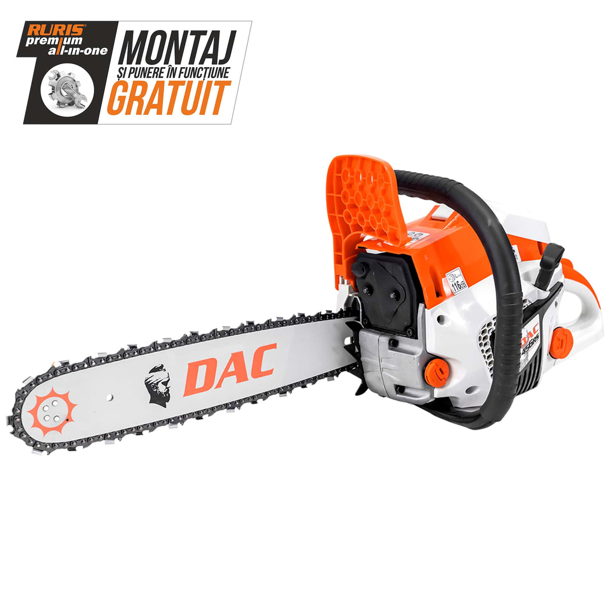 DAC Motoferastrau Motoferastrau DAC 456RS | 3 CP, TEZ, Capacitate rezervor 590 ml
