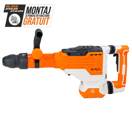 Ruris Ciocan demolator Ciocan demolator sds max RURIS RMX25050 | 1700W, 230-240V / 50Hz, Rata de impact 2100 bpm