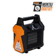 Ruris Aeroterma electrica Aeroterma electrica RURIS Vulcano 200S | 2000 W, Debit de aer 139mc/oră, 220-240V~50Hz