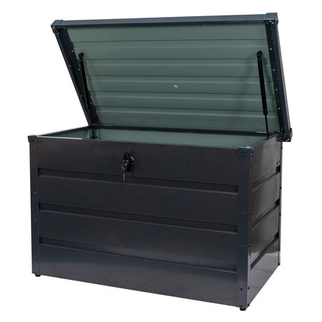 Ruris Cutie depozitare Cutie depozitare RURIS SmartYD 100M | Volum 300 L, Locatie de utilizare Exterior/Interior, Culoare Gri antracit