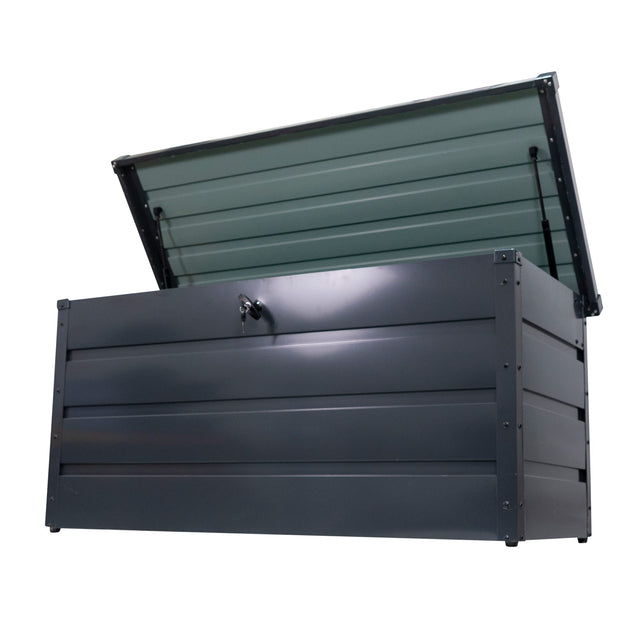 Ruris Cutie depozitare Cutie depozitare RURIS SmartYD 130M | Volum 400 L, Locatie de utilizare Exterior/Interior, Culoare Gri antracit