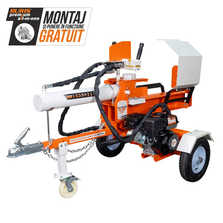 Ruris Despicator lemne Despicator vertical lemne RURIS DLVH2200 | 7 cai putere , DUCAR, Alimentare motor benzina