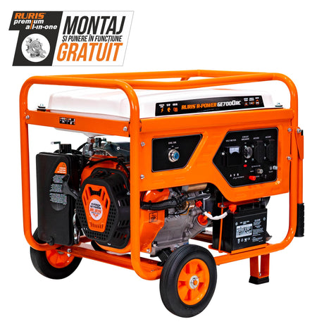 Ruris Generator curent Generator RURIS R-Power GE7000RC | 13 CP, General Engine, Capacitate rezervor 28 l