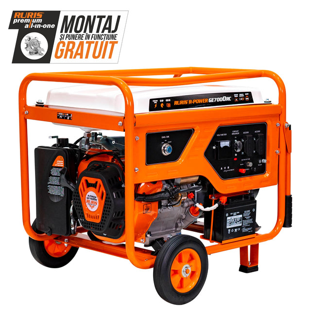 Ruris Generator curent Generator RURIS R-Power GE7000RC | 13 CP, General Engine, Capacitate rezervor 28 l