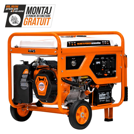 Ruris Generator curent Generator RURIS R-Power GE8000RC | 15 CP, General Engine, Capacitate rezervor 28 l