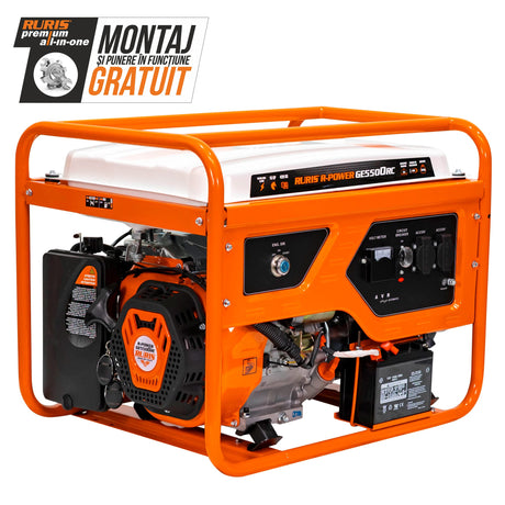 Ruris Generator curent Generator RURIS R-Power GE5500RC | 13 CP, General Engine, Capacitate rezervor 25 L