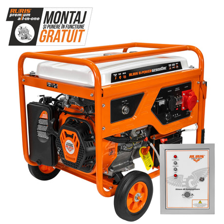 Ruris Generator curent Generator RURIS R-Power GE9000RC | 15 CP, General Engine, Capacitate rezervor 25 L