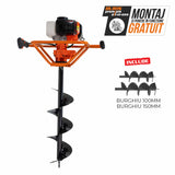 Ruris Motoburghiu Motoburghiu RURIS TT12 | 2.3 CP, TEZ, 2 timpi, Capacitate rezervor 1.2l