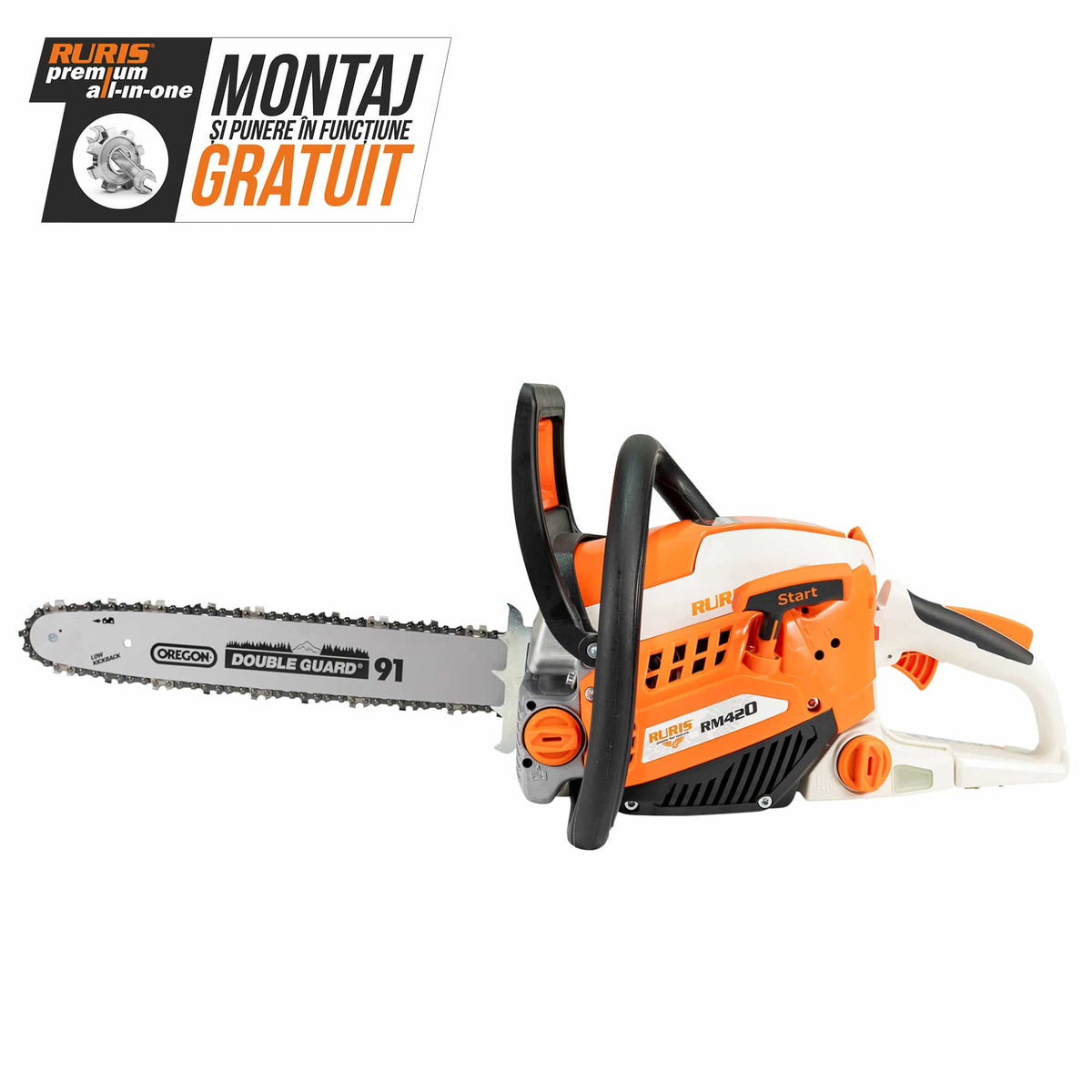 Ruris Motoferastrau Motoferastrau RURIS RM420 | Khumma, Ciclu de funcționare 2 timpi, 2.8 cp