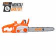 DAC Electroferastrau Motoferastrau electric DAC 324EL | 2400 W, Electric, Lungime şină 400 mm