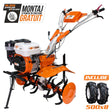Ruris Motosapa Motosapatoare RURIS 731K Start + roti cauciuc 5.00-8 | General Engine, Lățime de lucru 560-830 mm, 7.5 CP