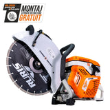 Ruris Masina de taiat beton Taietor beton RURIS RTX600 | 3.3 CP, General Engine, Capacitate cilindrica 58cc