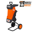 Ruris Tocator crengi Tocator de crengi si resturi vegetale RURIS ST100S | 2.4 KW, Electric, Tip alimentare Rețea
