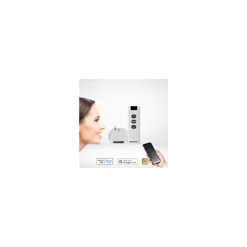 Isnatch Accesorii smart home Kit Inchidere Jaluzele Smart Isnatch K-68681061 | Wi-Fi, Control aplicatie