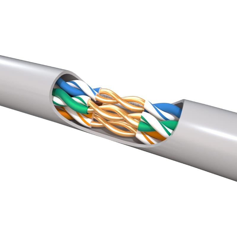 Emtex Cablu UTP Cablu UTP Emtex KAB-EMT13 | Cat5e, Cupru, 24AWG, 305m