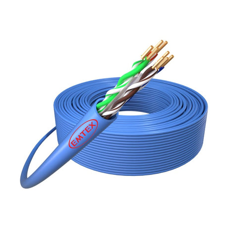 Emtex Cablu UTP Cablu UTP Emtex KAB-EMT16 | Cat6, Cupru 24AWG, 305m