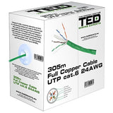 Ted Electric Cablu UTP Cablu UTP Cat 6 Ted Electric KAB-TED2 | 305m, Cupru 0.5mm