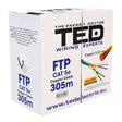 Ted Electric Cablu FTP Cablu FTP Ted Electric KAB-TED8 | Cat 5E, Cupru 0.52mm, 305m