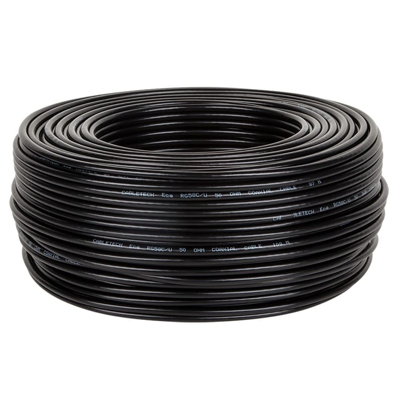 Cabletech CABLU COAXIAL RG58 100M