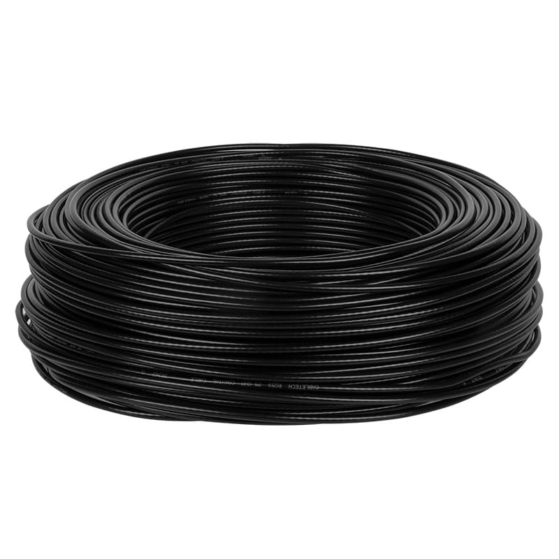 Cabletech Cablu coaxial Cablu Coaxial Cabletech KAB0026A | RG59U, 200m, Negru