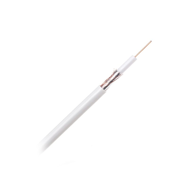 Cabletech Cablu coaxial Cablu Coaxial Cabletech KAB0026F | RG59U, Alb, 200m