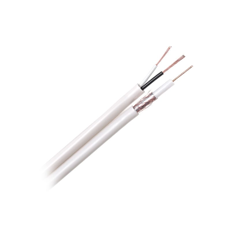 Cabletech Cablu coaxial Cablu Coaxial Cabletech KAB0027 | RG59, 2x0.35mm, 100m