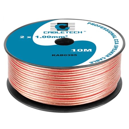 Lechpol CABLU DIFUZOR CCA 2X1.00MM TRANSPARENT 10M