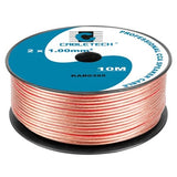 Lechpol CABLU DIFUZOR CCA 2X1.00MM TRANSPARENT 10M