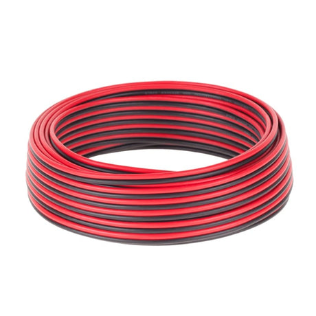 Lechpol CABLU DIFUZOR CCA 2X0.75MM ROSU/NEGRU 10M