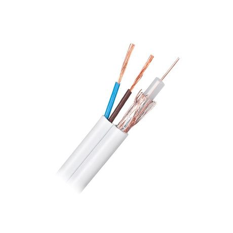 Lechpol CABLU COAXIAL 75 CU+CU+2X0.5MM 100M