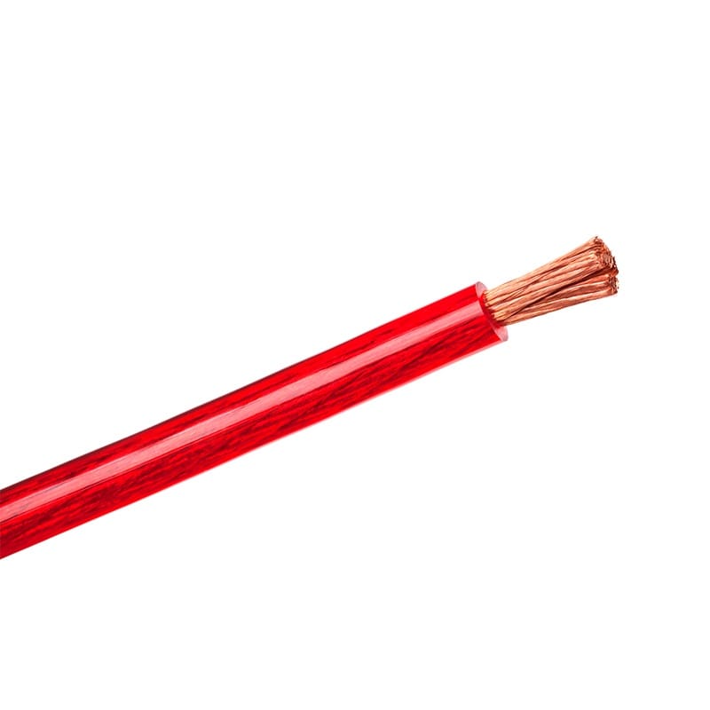Peiying Cablu curent Cablu Putere Peiying KAB0703A | 6GA, 13.29mm², 25m, Rosu