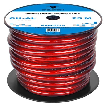 Cabletech CABLU PUTERE CU-AL 2GA (12MM/33.62MM2) 25M RO
