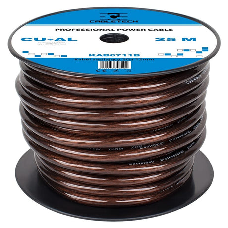 Cabletech CABLU PUTERE CU-AL 2GA (12MM/33.62MM2) 25M NE