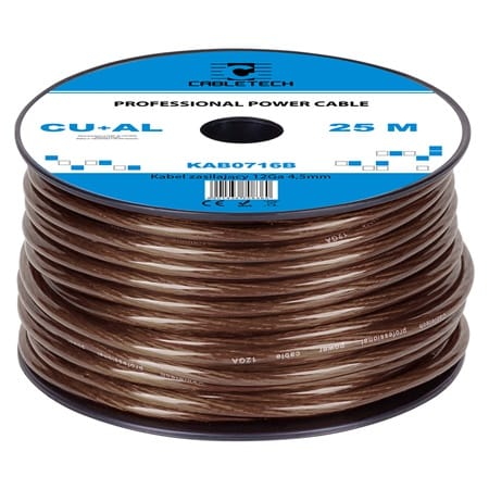 Cabletech CABLU PUTERE CU-AL 12GA (4.5MM/3.31MM2) 25M N
