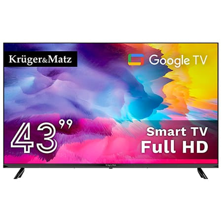 Kruger Matz GOOGLE SMART TV 5.0 43 INCH 108CM H265 KRUGER