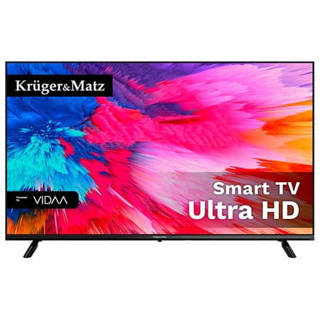 Kruger Matz Televizoare Televizor Kruger&Matz KM0250UHD-V | 50 inch, 125cm, 4K UHD, Smart VIDAA