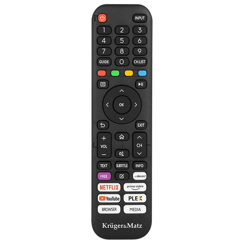 Kruger Matz Televizoare Televizor Kruger&Matz KM0250UHD-V | 50 inch, 125cm, 4K UHD, Smart VIDAA
