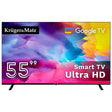 Kruger Matz Televizoare Televizor LED Kruger Matz KM0255UHD-SA | 141cm, 4K UHD, Google TV