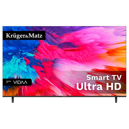Kruger Matz TV ULTRAHD 4K 55 INCH 140CM SMART VIDAA KRUGER&MATZ