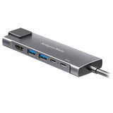Kruger Matz ADAPTOR HUB USB TIP C HDMI/2X USB3.0/2X USB TIP C/RJ45