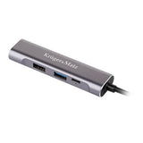 Kruger Matz HUB HUB Kruger Matz KM0400 | 10GB, 4K UHD, Roșu