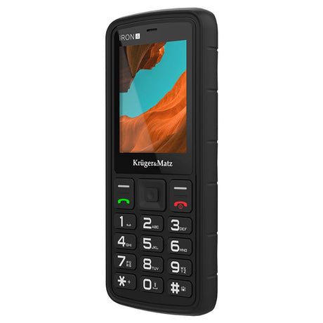 Kruger Matz Smartphone Telefon Mobil Kruger&Matz Iron 4 KM0467 | 2.4 inch, Dual SIM, Negru