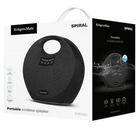 Kruger Matz Boxa portabila Boxa Portabila Kruger Matz KM0562 | 36W, Wireless, Spiral
