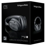 Kruger Matz Casti bluetooth Casti Bluetooth Kruger Matz KM0655 | ANC, Over-Ear, Negru