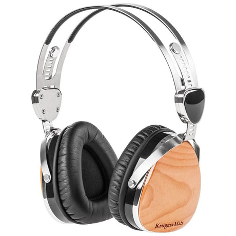 Kruger Matz Casti bluetooth Casti Kruger Matz KM0660CR | Bluetooth, Culoare Cires