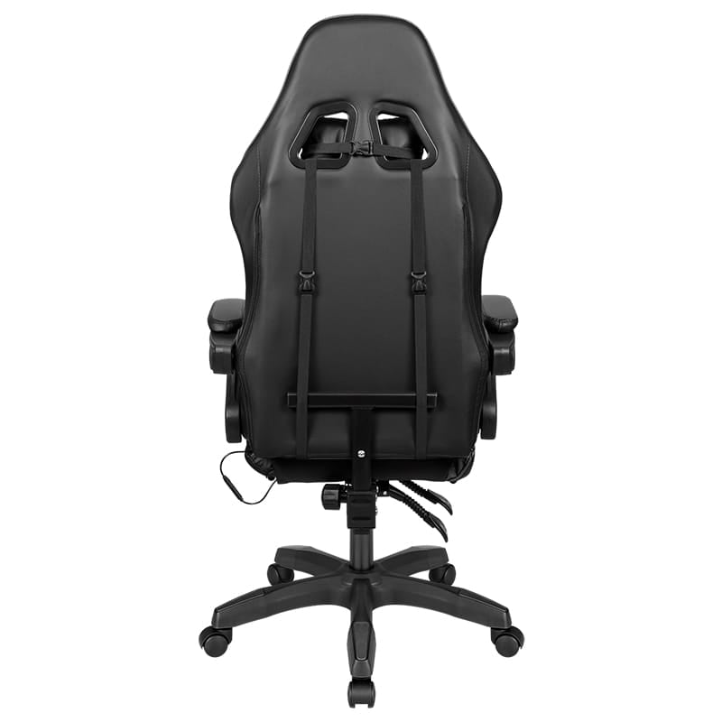 Kruger Matz SCAUN GAMING GX-150 NEGRU LED MASAJ KRUGER&MATZ