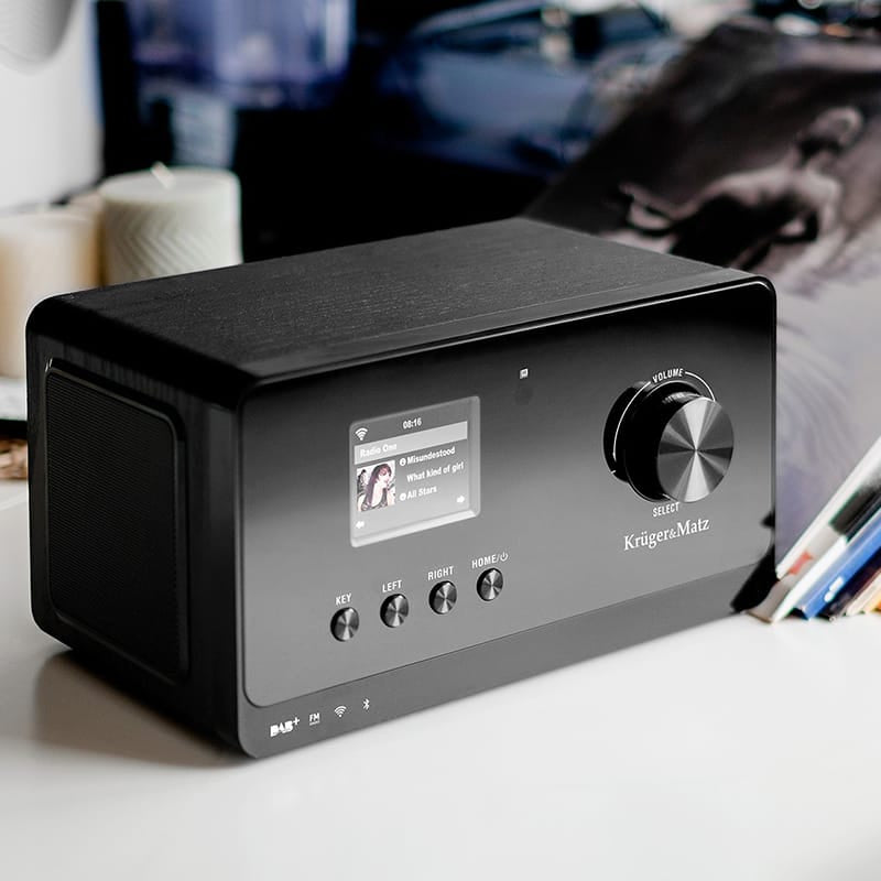 Kruger Matz Radio Radio Internet Kruger&Matz KM0816.1 | DAB+, Wi-Fi, Bluetooth, FM