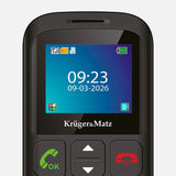 Kruger Matz TELEFON GSM SENIORI BUTON SOS KRUGER&MATZ