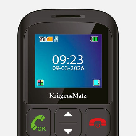 Kruger Matz Telefon Telefon GSM Kruger&Matz KM0923-4G | Buton SOS, Seniori, 4G